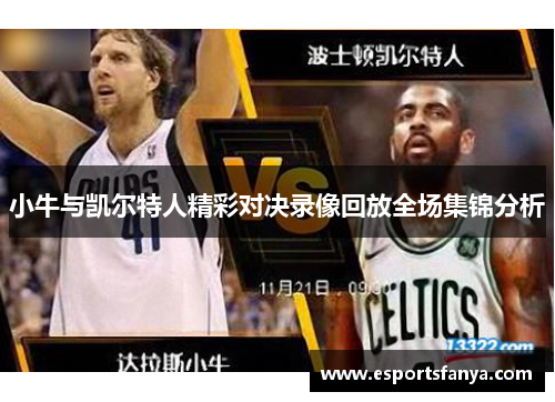 小牛与凯尔特人精彩对决录像回放全场集锦分析
